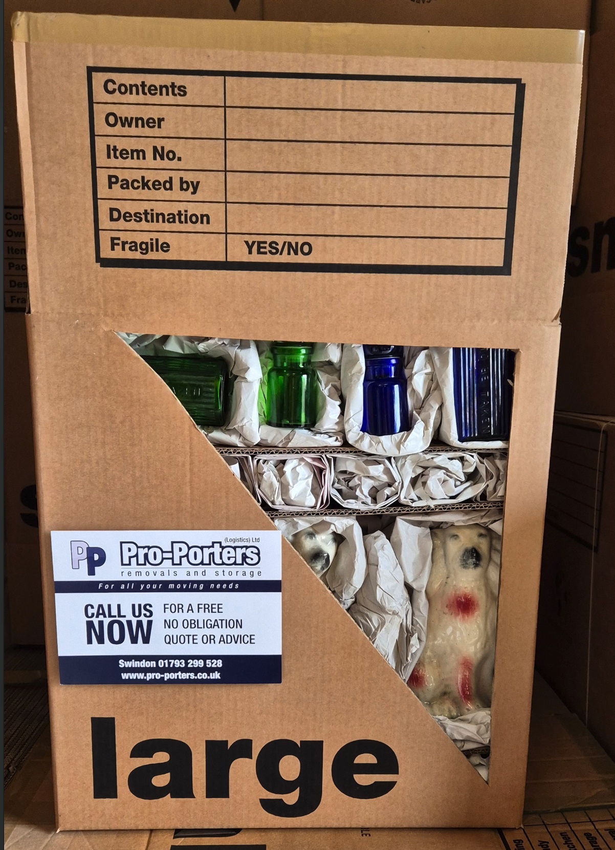 home removal packaging